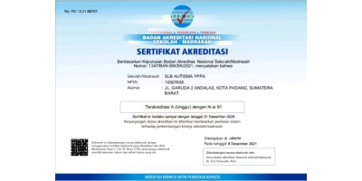 Akreditasi SLB Autisma YPPA Padang tahun 2015