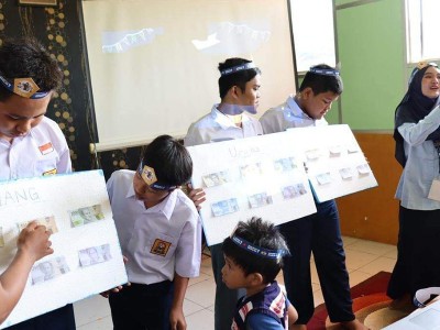 KEMENKEU MENGAJAR 7 di SLB Autisma YPPA Padang